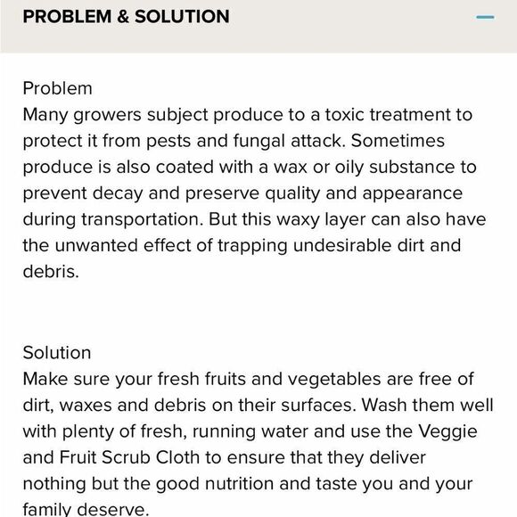 Norwex Veggie & Fruit Scrub Mitt limited edition NWOT - Picture 3 of 10